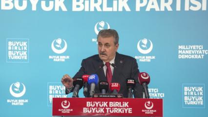 Mustafa Destici'den Kıbrıs mesajı