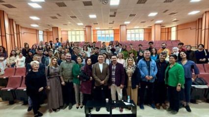 Namık Baydar öğrencilerle buluştu: İflastan markalaşmaya büyük başarı hikayesi