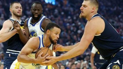NBA'de enfes maç! Curry, Jokicli Denver'ı uzatmada yıktı