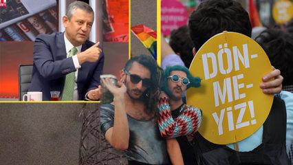 Özgür Özel eşcinselliği savundu, başörtüsü yasağını LGBT propagandasına bağladı!