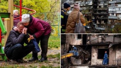 Rusya tekrardan Kiev'i vurdu: 3 ölü 29 yaralı