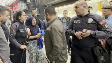 Sahte altın ile kuyumcuyu dolandırmaya çalışan kadın yakayı ele verdi