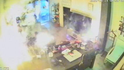 Sakarya’da şarjda bırakılan matkap bataryası, dükkanda yangına neden oldu