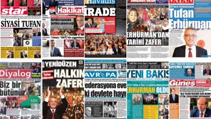 Seçim sonrası KKTC'de dikkat çeken manşetler... Provokatif gazeteden kışkırtıcı başlık