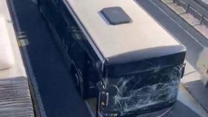 Son dakika: Sefaköy'de metrobüsler çarpıştı! Yaralı var