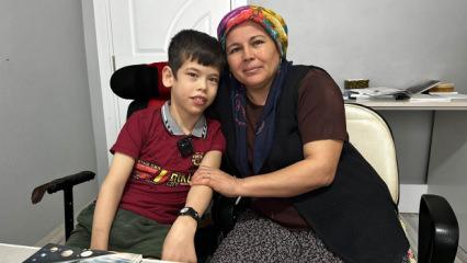 Tek hayali akülü tekerlekli sandalye olan İsmail'in sözleri yürek burktu 