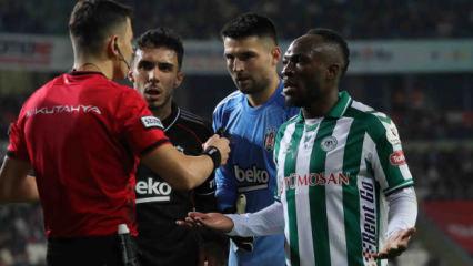 Trio, Konyaspor maçında Beşiktaş'ı ayağa kaldıran pozisyonu yorumladı