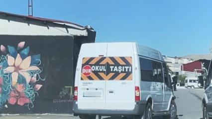 Üzerinde 'okul taşıtı' yazıyor! 35 kilo 820 gram metamfetamin ele geçirildi