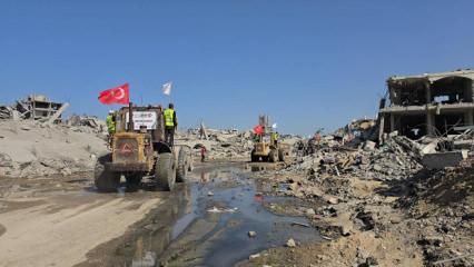 İHH Gazze'deki insani yardım çalışmalarını sürdürüyor