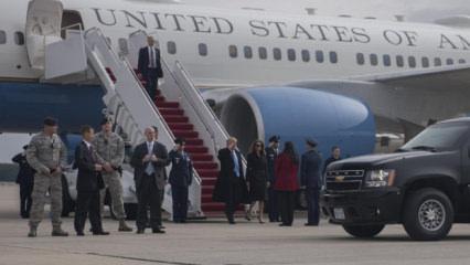 Yakıt molasına zirve sığdırdı! Trump Güneydoğu Asya turunda!