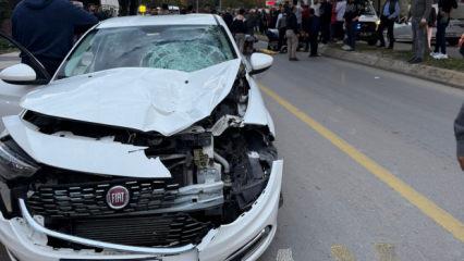 Otomobilin çarptığı kadın öldü