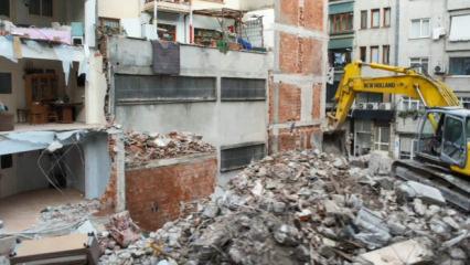 Zeytinburnu'nda 4 katlı bina yıkıldı! Ortaya çıkan gerçek şaşkına çevirdi
