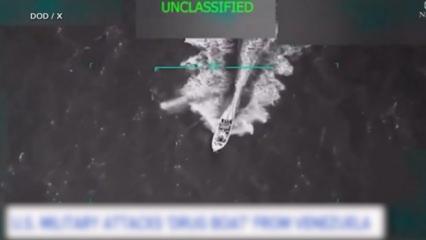 ABD Karayiplerde bir tekneye daha bomba yağdırdı