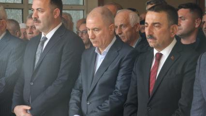 AK Parti Genel Başkanvekili Ala'nın eniştesi son yolculuğuna uğurlandı