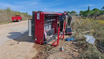 Antalya'da safari aracı devrildi: 9 turist yaralandı
