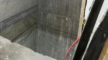 Asansör boşluğuna düşen 2 işçi ağır yaralandı