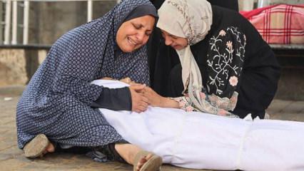 Bir gecede 35 çocuğu katlettiler! Gazze’den yürek yakan görüntüler