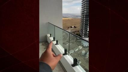 Bir işçinin yeni bina isyanı: Hiç güvenilir gelmiyor, Allah muhafaza cümbürlop aşağıdasın