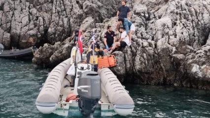 Bodrum’da bot kayalıklara çarptı: 4 yaralı