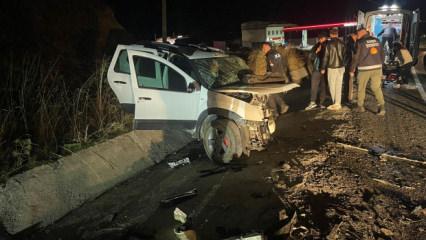Cip ile otomobil çarpıştı: Karı koca öldü, yaralılar var!