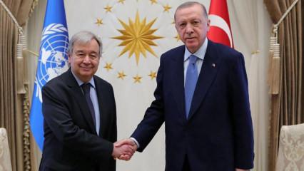 Cumhurbaşkanı Erdoğan açıkladı: Türkiye'den Guterres'e Barış Ödülü!