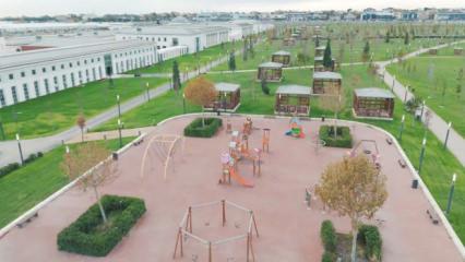 Cumhurbaşkanı Erdoğan müjdeyi verdi: Dev millet bahçesi hizmete hazır