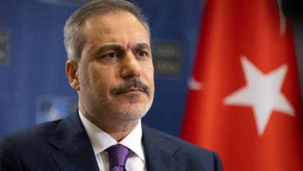Dışişleri Bakanı Hakan Fidan'dan önemli açıklamalar