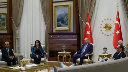 Erdoğan, DEM Parti heyetini kabul etti!