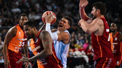 Galatasaray 2 sayı farkla yıkıldı!