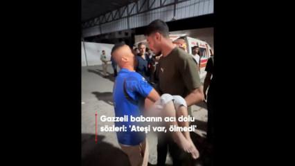 Gazzeli babanın acı dolu sözleri! Oğlunun öldüğüne inanamadı, yürekleri parçalayan anlar