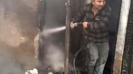 Giresun’da yıldırım düştü: Evde yangın çıktı, cami hasar gördü