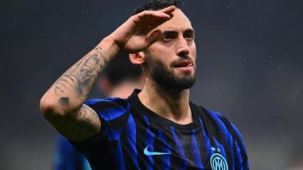 Hakan'dan İtalya'da gündem olan performans! Dzeko'yu üzdü