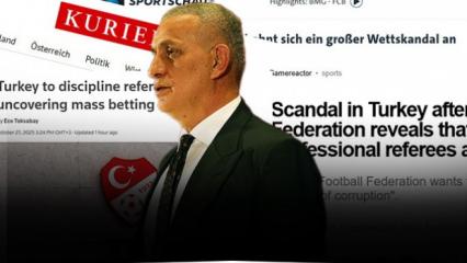 'Hakem skandalı': Dünya Türkiye'deki 'bahis soruşturmasını' nasıl gördü?