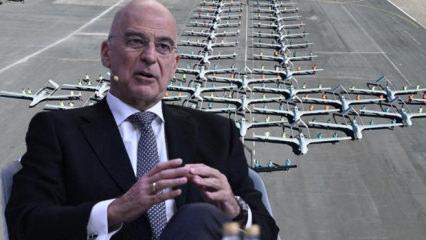 Yunanistan Savunma Bakanı Nikos Dendias: Türkiye 1 milyondan fazla drone konuşlandırıyor