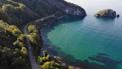 Karadeniz’in en güzel 43 kilometresi: Turizm yolu mest ediyor