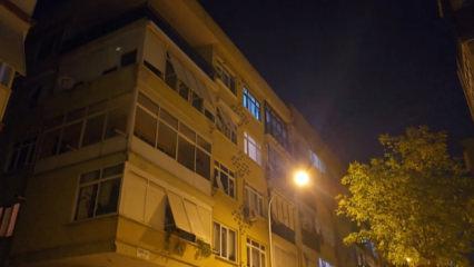 Kartal’da çatlaklar oluşan 4 katlı bina tahliye edildi