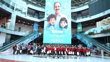 Konya Büyükşehir, 28 ilçeden 13 bin öğrenciyi bilimle buluşturuyor