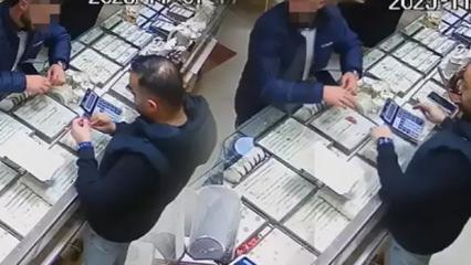 Kuyumculara 'sahte altın' satan 'aile' yakalandı!
