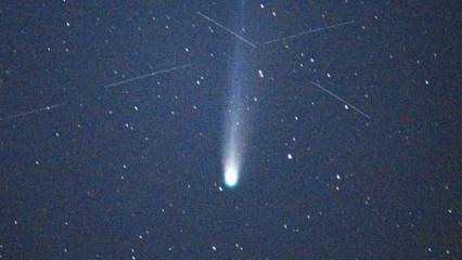 Lemmon kuyruklu yıldızı Bitlis semalarında parladı