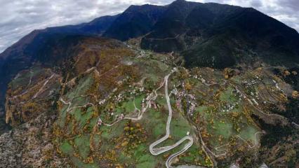 Manzara için tünelden vazgeçip doğayla buluşuyorlar