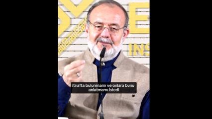 Mehmet Görmez yaşadığı mucize gibi olayı ilk kez anlattı: Ben iki şeyin Müslümanıyım
