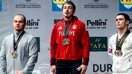 Milli sporcumuz Avrupa şampiyonu!