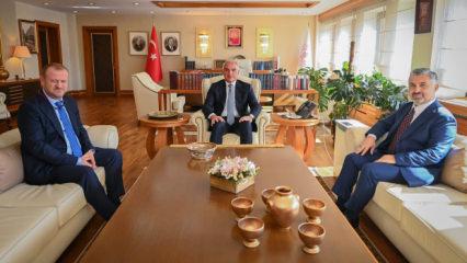RTÜK Başkanı Daniş ve Türk Telekom CEO’su Şahin, Bakan Ersoy’u ziyaret etti