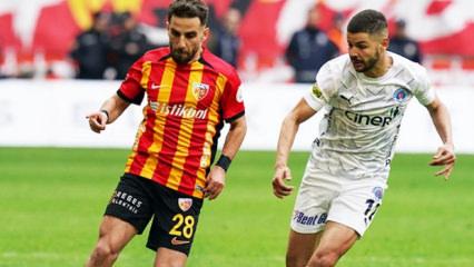 Kayserispor-Kasımpaşa! CANLI