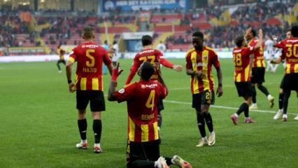Süper Lig'de gol düellosundan Kayserispor çıktı