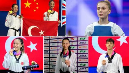 Tekvando'da tarih yazdık! Madalyalarda rekor...