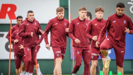 Trabzonspor, Galatasaray maçına hazır! İki isim kafilede yok