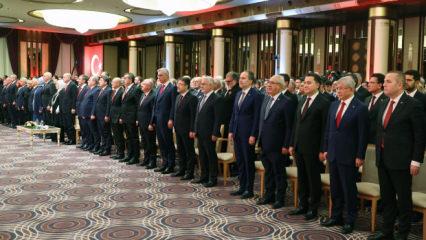 Tüm gözler oraya çevrilmişti: 29 Ekim resepsiyonunda dikkat çeken görüntü!