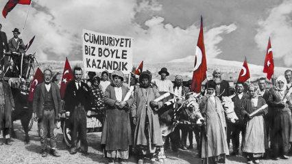 Türkiye Cumhuriyeti 102 yaşında