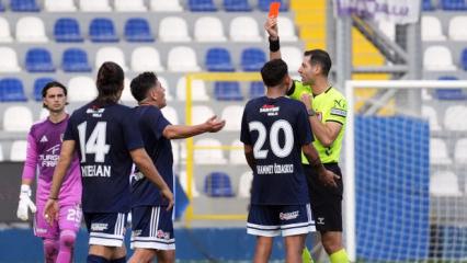 1. Lig maçı nefesleri kesti! 9 kişiyle kazandılar